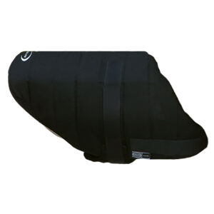 E.COOLINE gilet refrigerante per cani SX3 con chiusura a velcro, di colore nero