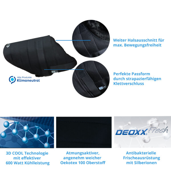 Caratteristiche del gilet refrigerante per cani Powerdog SX3 di E.COOLINE