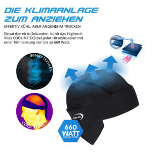 Descrizione tecnica della bandana light E.COOLINE