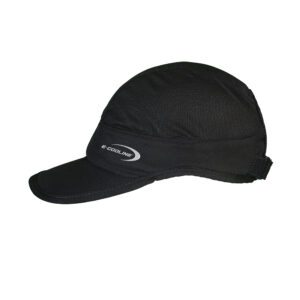 Berretto da baseball refrigerante E.COOLINE di colore nero