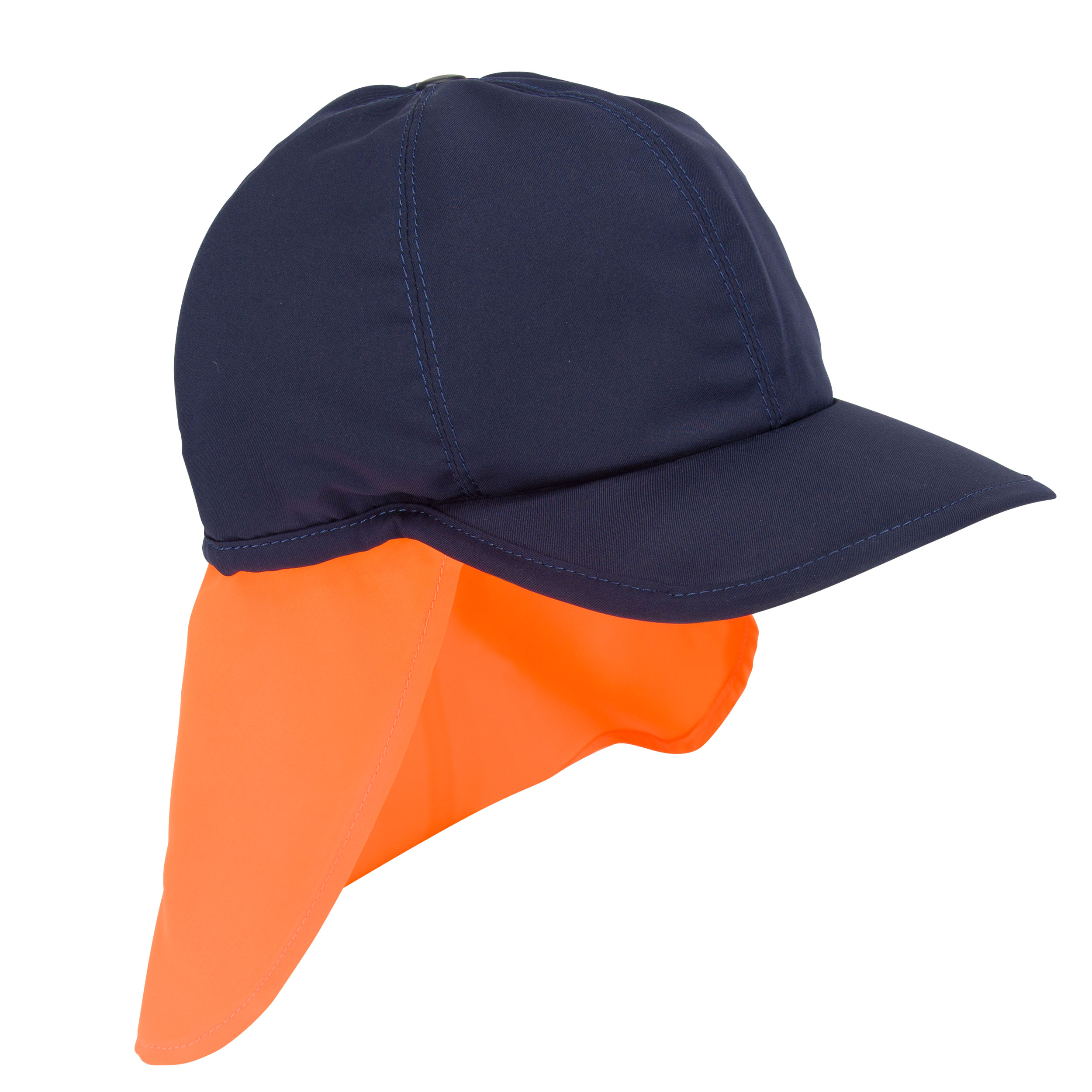 E.COOLINE Powercool SX3 BasecapPRO - berretto da baseball refrigerante con protezione UV per il collo Vista frontale del berretto da baseball refrigerante E.COOLINE con protezione UV per il collo