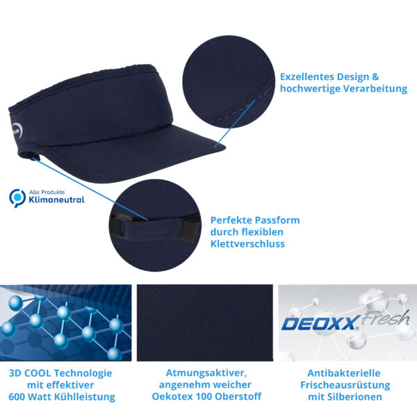 E.COOLINE Powercool SX3 KühlSunVisor - visiera refrigerante - immagine 10