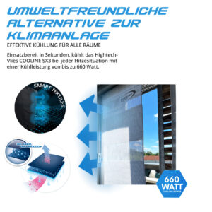 Funzionamento delle Powercool SX3 Cooling Slider – tende refrigeranti