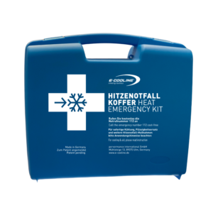Hitze-Notfall-Koffer